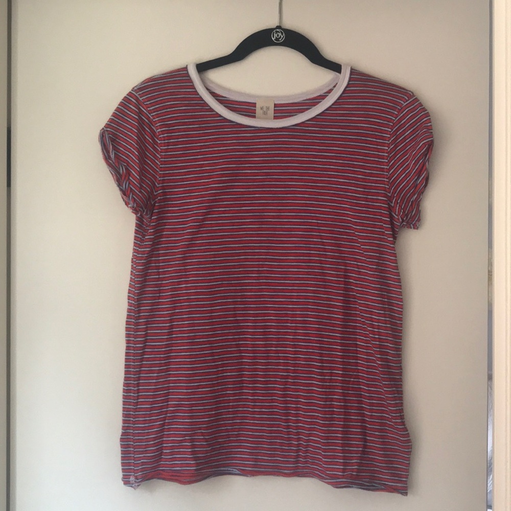 Free People striped T-shirt